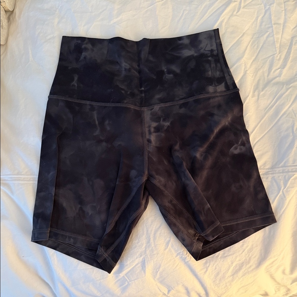 Lululemon Tie-Dye Spandex Shorts, Size 4